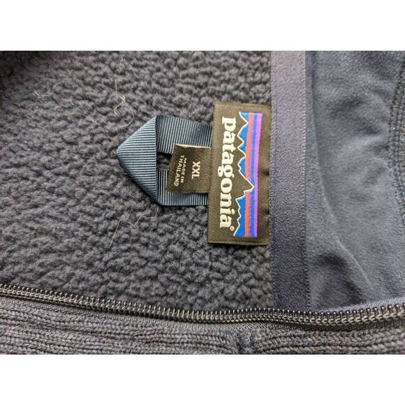 Patagonia Better Sweater Navy 1/4 Zip Fleece Pullover Men’s XXL 2XL Jacket - Picture 4 of 8